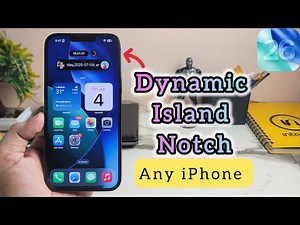 iOS 26 | How to Enable Dynamic Island Notch On Any iPhone 11,12,13,14,15,16