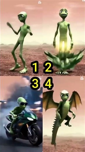 Green Alien Dance | El Chombo - Dame Tu Cosita feat. - Yeşil Uzaylı Dansı# yeşiluzaylı #amitocoseita