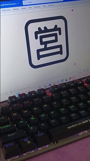 Word experts type like this instead #wordtips #keyboard #microsoft