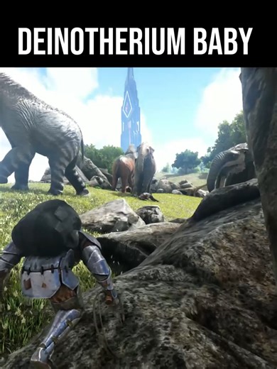 Caring for Deinotherium Babies in ARK Survival Evolved