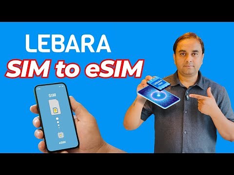 How to Convert LEBARA Physical SIM to eSIM | Step-by-Step Guide (Instant Activation!)