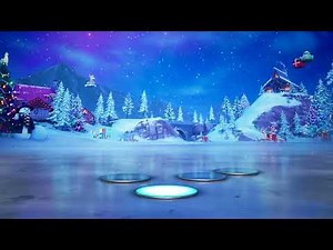 Empty Fortnite Chapter 7 Season 1 Christmas Lobby For Your Edits #fortnite