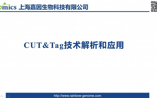 CUT&Tag技术解析和应用