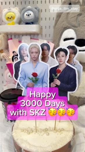 Happy 3000 Days with SKZ 🥹🩷Debut 3000 Days Anniversary «STAY, we love you 3000!»❤️ #straykids #skz