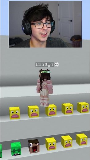 I MADE THIS ONE SO HARD...🤯 Minecraft color match GIRLFRIEND #minecraft #shorts #minecraftshorts