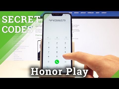 CODES Honor Play - Secret Menu / Hidden Mode / EMUI Tricks