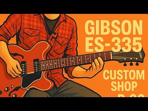 Gibson ES-335 Custom Shop P90