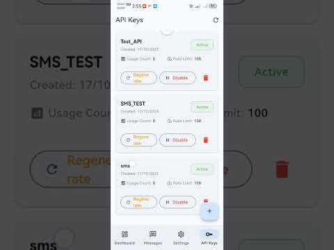 Mobile SMS Gateway (English)