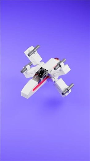 LEGO Mini X-Wing Starfighter MOC 🚀 Mini Brick Star Wars Build