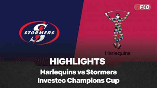 Full match highlights: Harlequins vs DHL Stormers | Investec Champions Cup 2025-2026 round 3