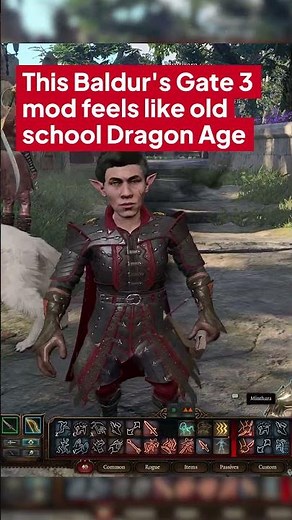 This Baldur's Gate 3 mod feels like old school Dragon Age