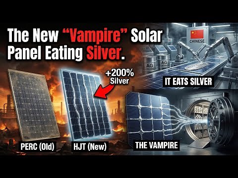The Truth About Silver : Why Silver Is Disappearing From Solar Factories.