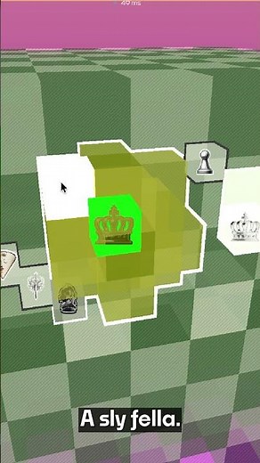 How to capture the King in 3D #3dchess #games #chessvariant