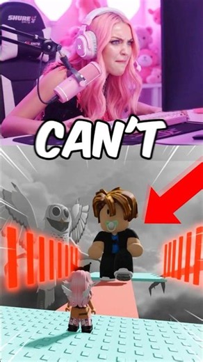 Bacon vs impossible bridge 🤯 #roblox #robloxshorts