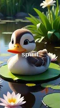 Majestic White Duck in Nature 🦆 | Peaceful Bird Sounds & Soothing Views"