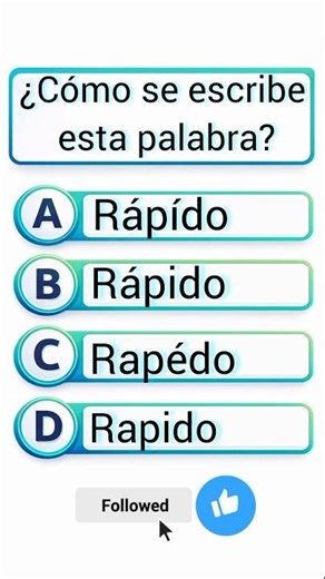 Pon a prueba tu español 🇪🇸¿Cómo se escribe correctamente?