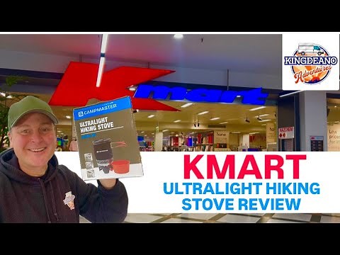 KMart Product Review / Campmaster Ultralight Hiking Stove / Affordable Camping / Camping Australia