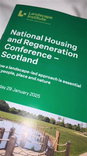We had a great time at the National Housing and Regeneration Conference in Edinburgh. Many great conversations around how a landscape-led approach can help build new homes, improve living spaces, and address the environmental crisis. #LandscapeInstitute #LandscapeArchitecture #FYP #Sustainability #DesignWithoutLimits