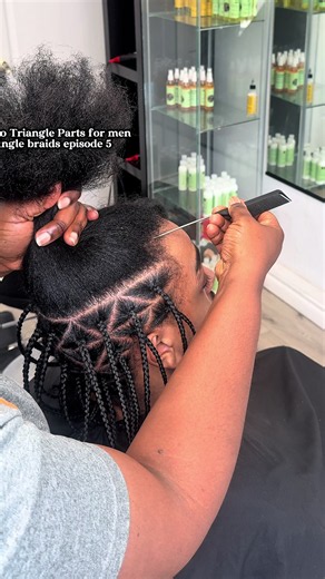 Stylish Men's Braids and Cornrows