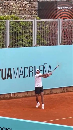 Pre-Match Practice! Via Minal on X | Rafa Mania