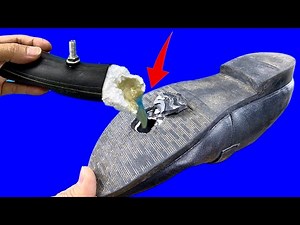 Veteran Shoemaker Shares This Secret! Use Styrofoam to Repair Holes in Shoes