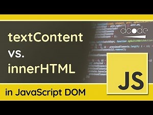 Mind Luster - Learn textContent vs innerHTML in the JavaScript DOM