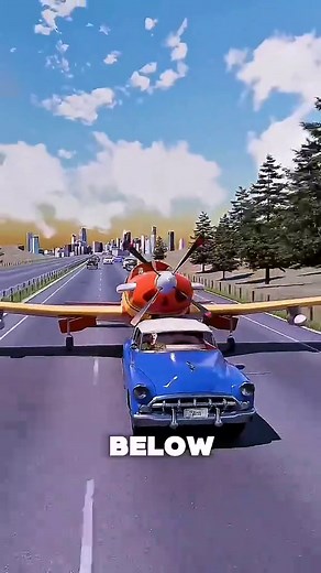 Emergency Plane Landing Simulation on Highway