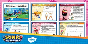 Sonic: Circuit Cards [Ages 7-11]