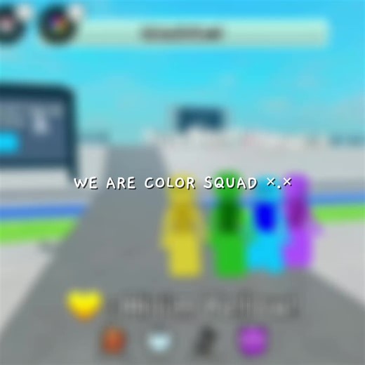 color squad join the trend >.