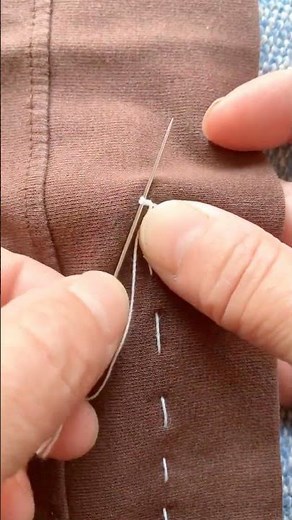 technique for connecting threads using a needle #technique #connect #threads #needle
