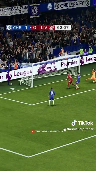 Chelsea 2-1 Liverpool Recreated in EAFC 26 Gameplay