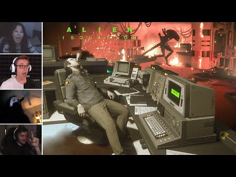 Alien: Isolation Top Twitch Jumpscares Compilation Part II (Horror Games)