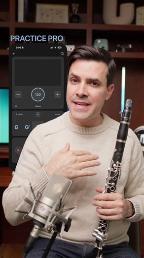 This is an easy way to practice the right tongue position on Clarinet