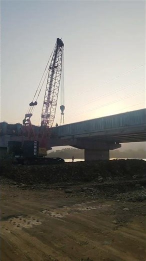 PSC Girder Launching, Construction, Flyover Constructio