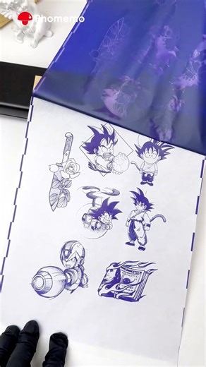 No Ink Needed + AI? This Printer Is Next Level 🤯✨ #phomemo #tattoo