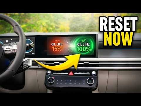 DIY 2025-2026 Hyundai Tucson Oil Life Reset | How To Reset Hyundai Tucson Oil Life