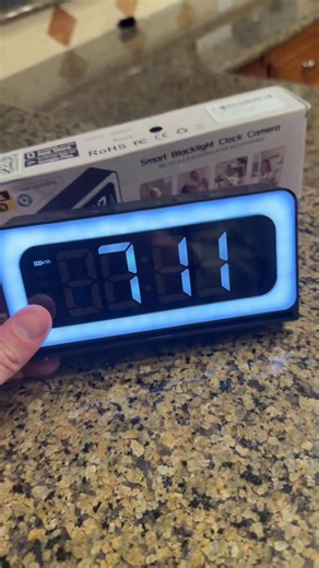 Innovative WiFi Camera Alarm Clock: A Must-Have Device!