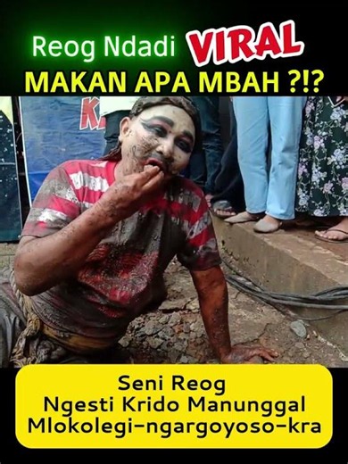 PEMAIN REOG INI BEGINI KALAU KESURUP4N #REOG #JARANDOR #KESURUPAN #ndadi