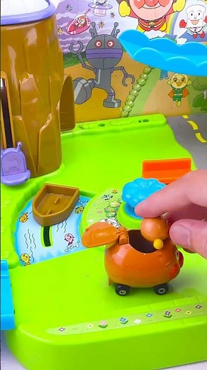 Satisfying Miniature: しかけいっぱい！アンパンマン わくわくタウン #toys #satisfying #unboxing