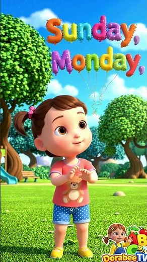 Days of the Week Song for Kids | Learn Monday to Sunday | Fun Learning Song for Toddlers
