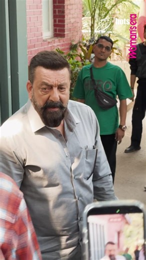 Sanju Baba Got Angry 😡 #sanjaydutt #angry #lifestyle | Womansera