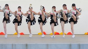 高校チアリーディング部　Cheerleader③　チアダンス　女子高生　JK | チラ見せガールズ