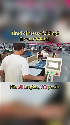 Automatic Clothes Folding and Stacking Machine