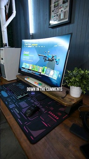 I Made My Own DIY Monitor Risers for Under $10 #gamingsetup #diy