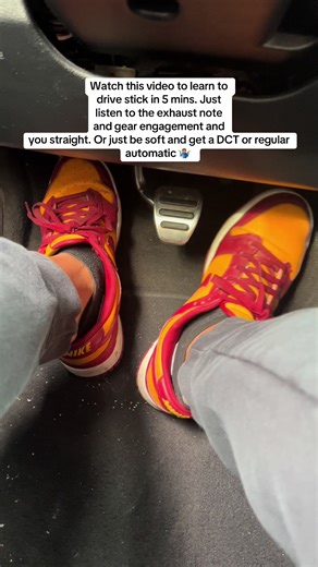 Quick and easy way to learn stick shift. #stickshift #manualtransmission #shelby #power #fypシ゚viral