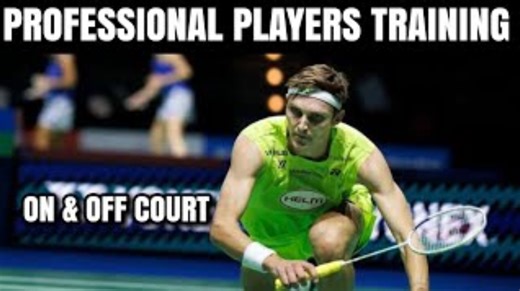 How professional badminton players train daily