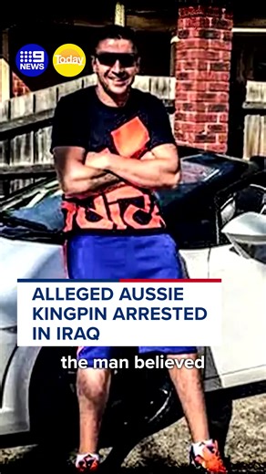 Alleged Australian underworld kingpin Kazem Hamad, labelled
