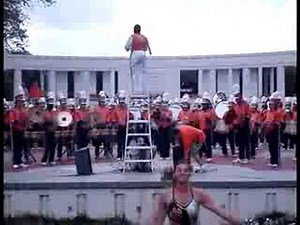 Clemson Tiger Band '08 - "Alma Mater", "Tiger Rag" (27 Sep)