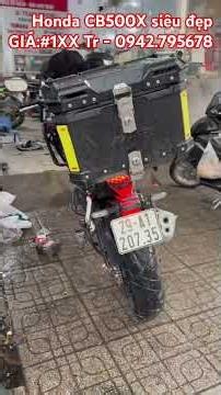 Honda CB500X Date 2021, khung đỏ. Chính chủ, full đồ chơi. Giá:136Tr tại Hà Đông, HN