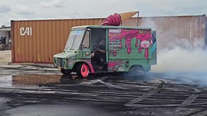 Well I think we're about as ready as Frosty burnout Ice Cream Truck is going to get! Finally burning some rubber again. Got a big September planned with @holleylsfest then @nopi_nationals with @burnoutwars then @icecreamcruise with 1320Video.com. Thank you to everyone that supports what we do! @bcc_zach @burnoutnationals @holleyperformance @detroitsteelwheelco @latemodelengines @collinvideodude @sostransporttx @hidden_motorsports @nohalfsends.inc @redlinedesigncompany @drivenracingoil @ftiperfor